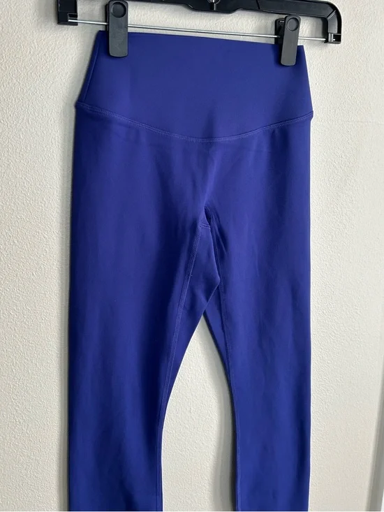 NWOT Fabletics The No-Seam PureLuxe TLC Legging Color Nightfall Purple Size XXS - Picture 7 of 13